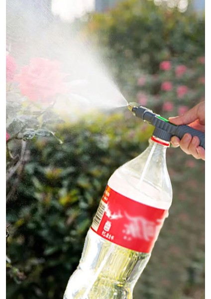 Pet Şişe Uyumlu Fonksiyonlu Bahçe Sulama Aleti Aparatı Tüm Pet Şişelere Uyumlu Basınçlı Sulama Pompa fırsatları