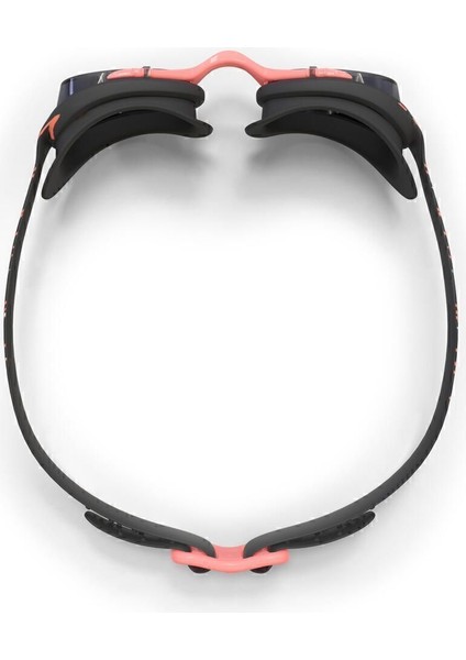 Nabaiji Yüzücü Gözlüğü - L Boy - Siyah / Turuncu - 100 Xbase fırsatları