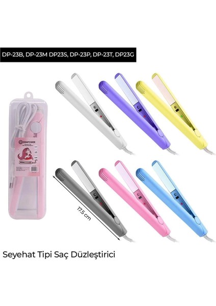 Heyf Dempower Seyahat Tipi Saç Düzleştirici