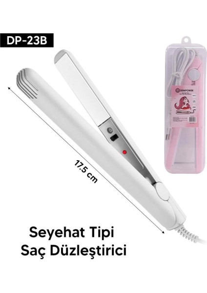 Heyf Dempower Seyahat Tipi Saç Düzleştirici