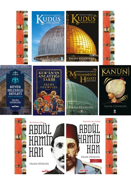 Kuranın Anlattığı Tarih / Hz.Muhammedin Hayatı / Arzın Kapısı Kudüs / Kudüs 2 (8 Kitap) - Talha Uğurluel