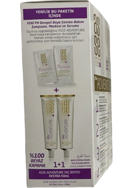 Set Saç Boyası 7.0 50 50 ml modelleri