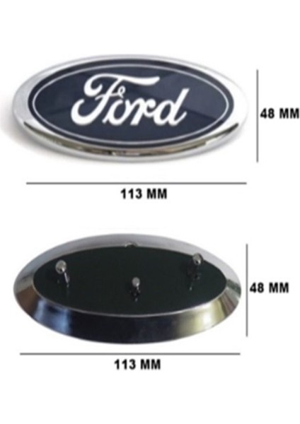 Ön Kaput Arma (4,8*11,3cm) Ym Ford Fiesta