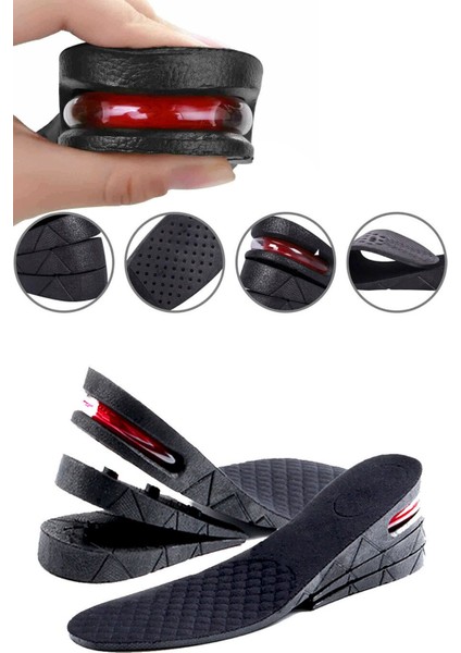 Hava Yastıklı Tam Boy Uzatıcı Tabanlık Gizli Topuk 7 cm Ortopedik fiyatları