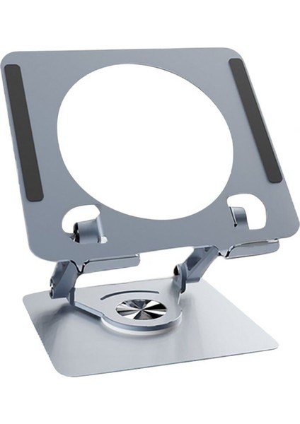 Laptop Telefon ve Tablet Tutucu, Alüminyum 360 Derece Dönebilen Soğutma Boşluğu Katlanabilir Stand fırsatları