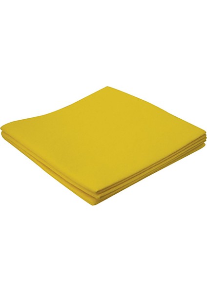 3 Adet Sarı 40x35 cm Genel Mutfak Temizlik Bezi