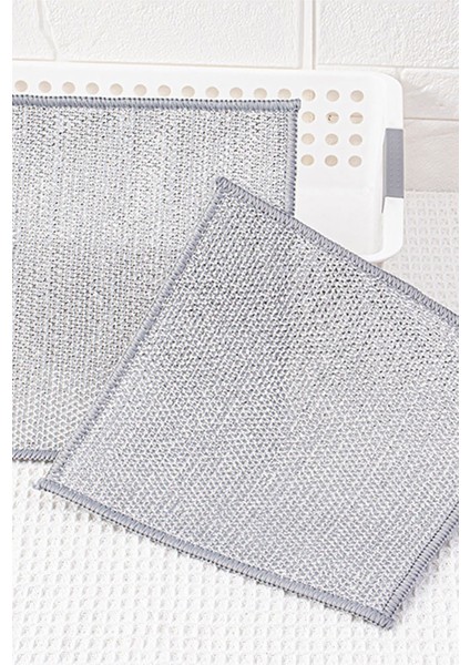 3 Adet İnce Telli Bulaşık Bezi 20x20 cm