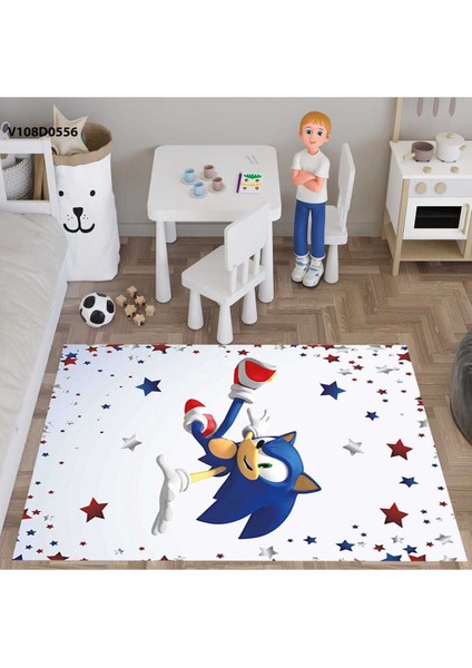 Sonic ve Yıldızlar Çocuk ve Bebek Odası Perde,yatak Örtüsü,halı,duvar Saati,yastık ve Kırlen Kılıfı fiyatları