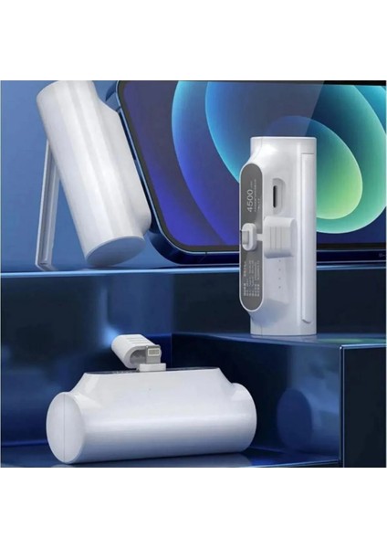 Penax Mini Apple iPhone Powerbank 3000 mAh Harici Pil Kablosuz Apple iPhone Taşınabilir Batarya Hızlı Şarj fiyatları