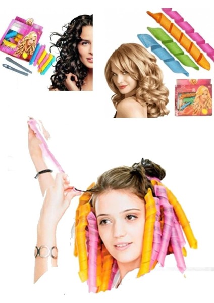 Saç Bigudisi Şık Dekoratif Saç Magic Leverage