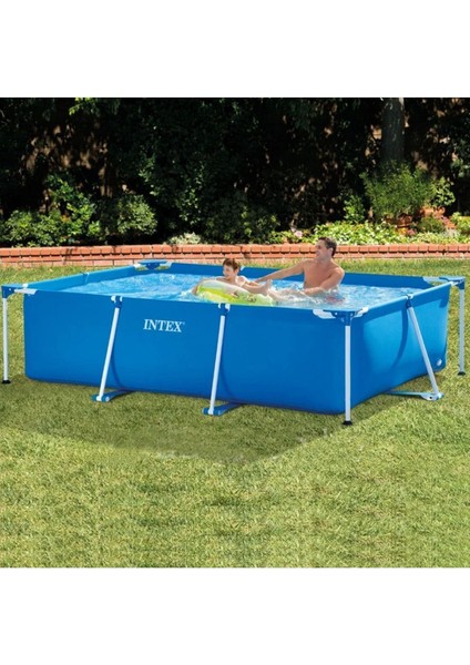 Intex 28272 Dikdörtgen Prefabrik Aile Havuzu 300X200X75CM