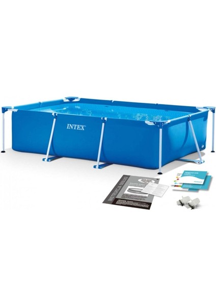 Intex 28272 Dikdörtgen Prefabrik Aile Havuzu 300X200X75CM