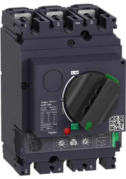 GV5P150H 70-150 A Motor Koruma Şalteri 70 Ka