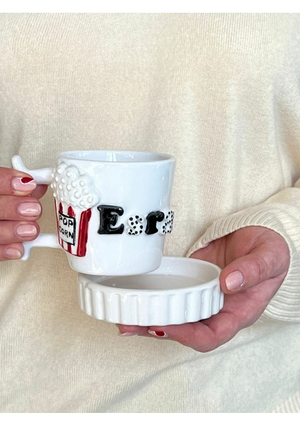 Pop Corn Isimli Kupa Fincan Mug
