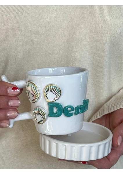 Deniz Kabuğu Isimli Kupa Fincan Mug fiyatları