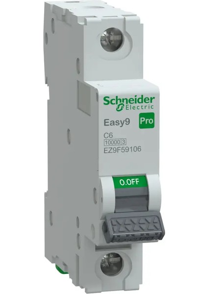 EZ9F59106 C 1*6 A W Otomat Sigorta 10KA