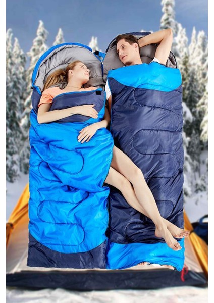 Profesyonel Spor Outdoor Uyku Tulumu Sıcak Tutan Kamp 190X70 cm Her Bedene Uyumlu Termal Tulum