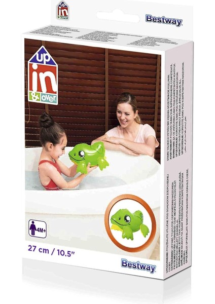 Şişme Su Oyuncağı Timsah - Çocuk Şişme Su Oyunu - Pofuduk Şişme Su Oyuncağı - Çocuk Deniz Oyuncağı - Banyo Oyuncağı 1 ADET