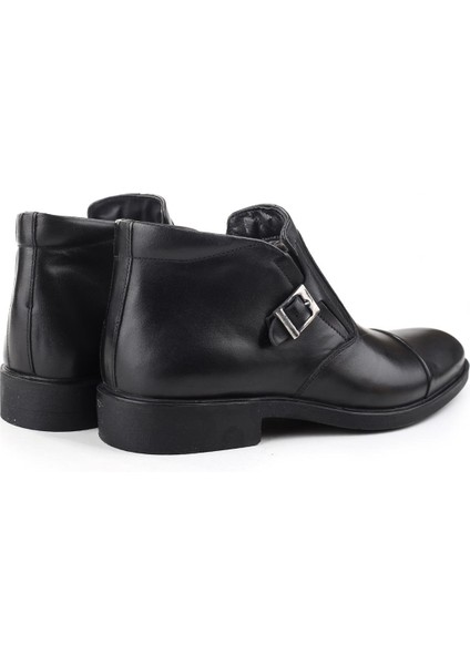 140 Deri Klasik Erkek Kürklü Bot indirimleri