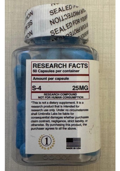 Labs Yeni S-4 60 Capsul (Orıjınallik Hologramı ve Karekod Vardır) Usa Menşei