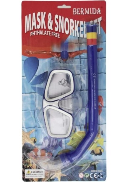 AK408-140BC - Maske Snorkel Set Garson (Lisinya)