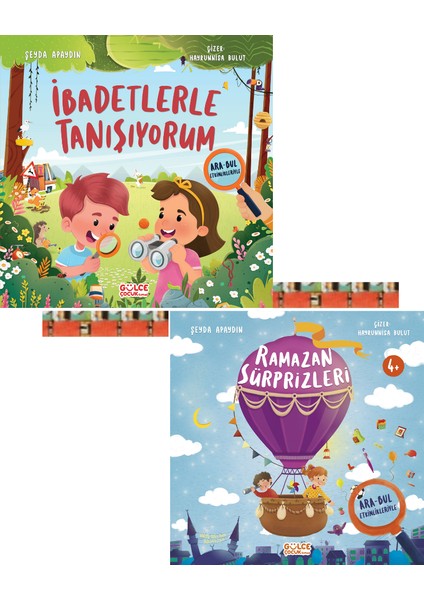 İbadetlerle Tanışıyorum Ara Bul / Ramazan Sürprizleri Ara (2 Kitap) - Şeyda Apaydın