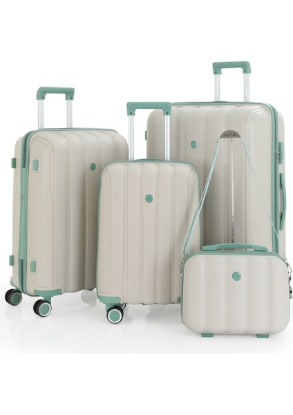Polipropilen 4'lü Valiz Seti V305