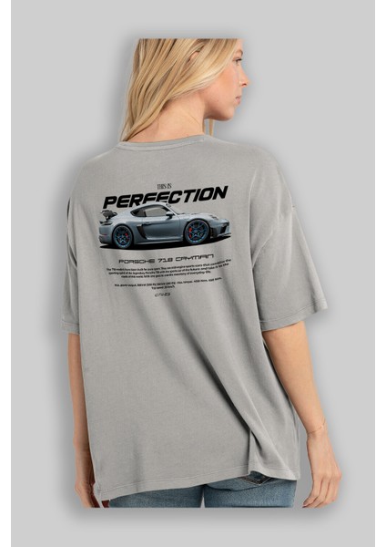 Thıs Is Perfectıon Arka Baskılı Oversize T-Shirt Erkek Kadın Unisex Pamuk Bisiklet Yaka Tişort fiyatları