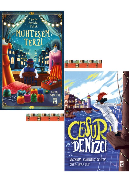 Cesur Denizci / Renkli Evin Süper Kahramanları (2 Kitap) - Ayşenur Kurtuluş Peltek