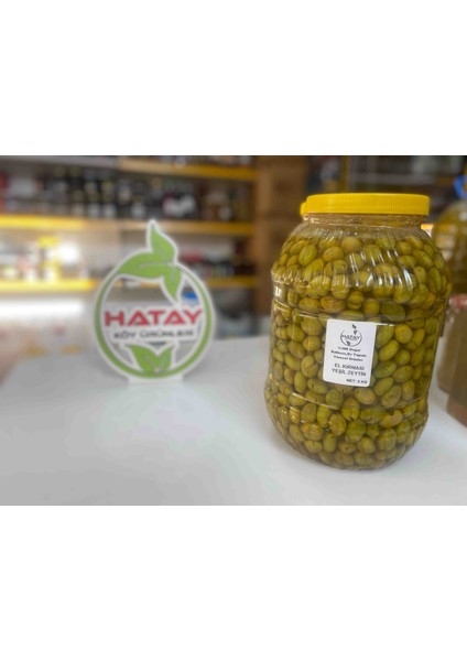 El Kırması Yeşil Zeytin 5 kg Pet ( Net 3 Kg) fiyatları