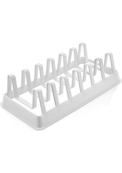 Tabak Düzenleyici Kurutmalık Dolap Içi Tencere Kapak Organizer Beyaz 721351