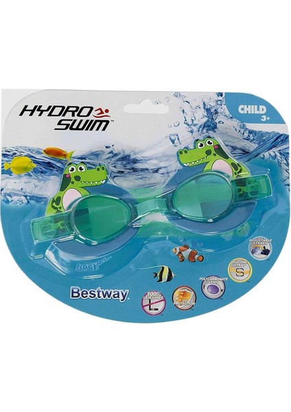 Figürlü Hydro Swim Yüzücü Gözlüğü 3-6 Yas