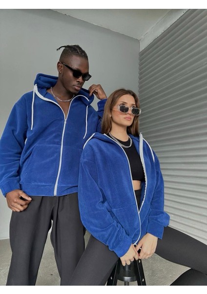 Oversize Unisex Polar Ceket