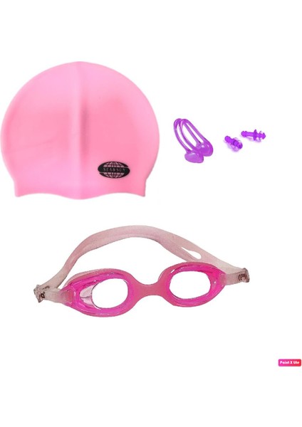 3'lü Çocuk Havuz Seti Pembe 2323