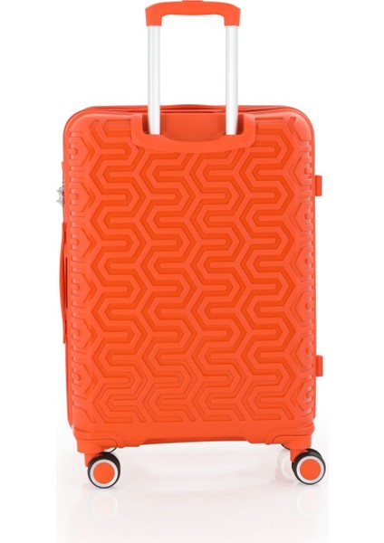 Üçlü Polipropilen Valiz Seti V377 - Mçs Kırılmaz Silikon Valiz Set fırsatları