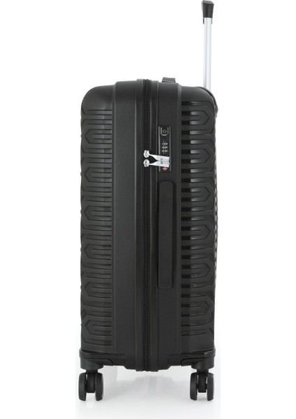 Üçlü Polipropilen Valiz Seti V377 - Mçs Kırılmaz Silikon Valiz Set modelleri