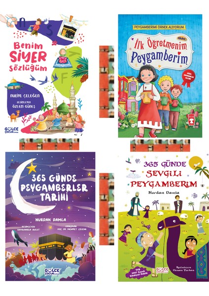 İlk Öğretmenim Peygamberim / Benim Siyer Sözlüğüm / 365 Günde Peygamberler Tarihi Ve Sevgili Peygamberim (4 Kitap)