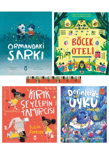 Kırık Şeylerin Tamircisi / Ormandaki Şarkı / Derinlerde Bir Uyku Masalı Böcek Oteli