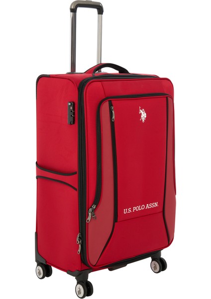 Us Polo Assn 24019-24020-24021 Orta Boy Ultra Light Hafif Lüx Kumaş Tekerlekli Valiz fiyatları