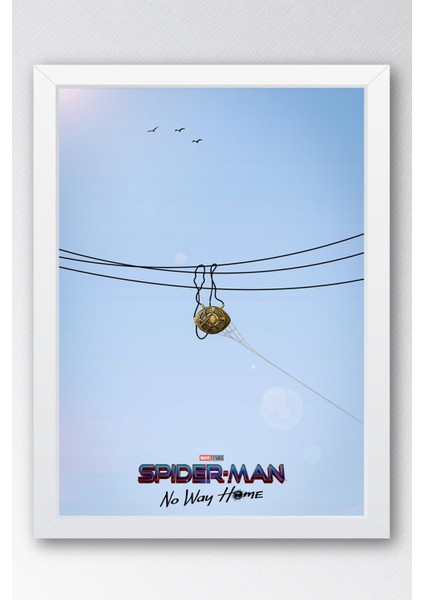 Spider Man No Way Home Çerçeveli Tablo - Örümcek Adam Fim Posteri Tablo