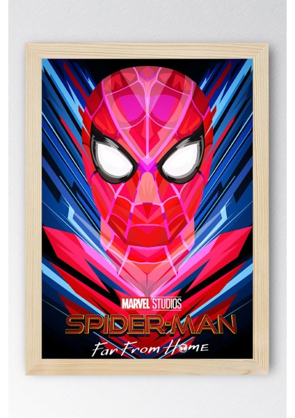 Spider Man Çerçeveli Tablo - Örümcek Adam Fim Posteri Tablo