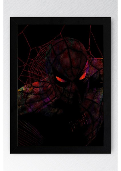 Spider Man Çerçeveli Tablo - Örümcek Adam Fim Posteri Tablo