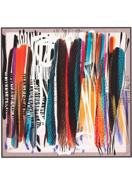 Çok Renkli Kadın Eşarp 8358795971