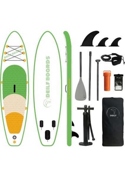 Tekno Trust Deilf Starter Emerald- Inflatable Sup Şişme Sörf Tahtası