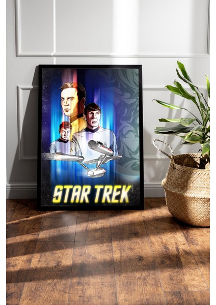 Star Trek Çerçeveli Tablo - Uzay Yolu Fim Posteri Tablo fiyatları