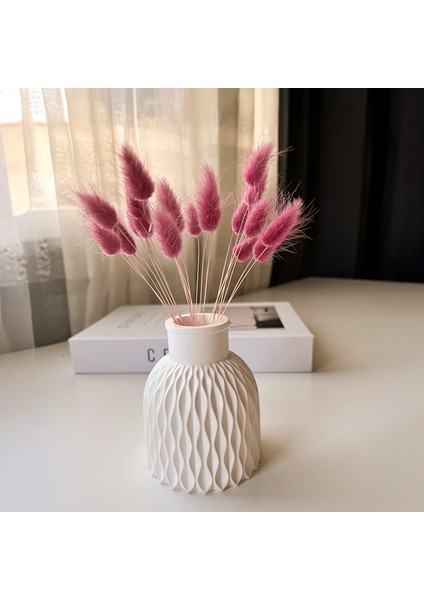 Dekoratif Kıvrım Detaylı Minimalist Vazo