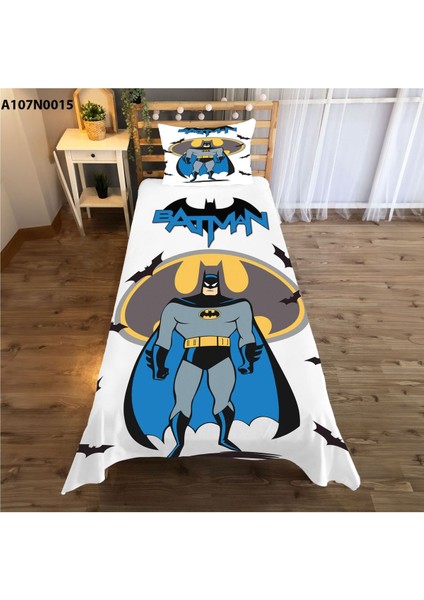 Batman Desenli Çocuk ve Bebek Odası Perde,yatak Örtüsü,halı,kare Duvar Saati,yastık ve Kırlen Kılıf modelleri