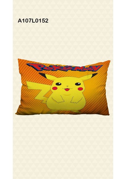 Pokemon Pikaçu Desenli Çocuk Odası Perde, Yatak Örtüsü, Halı, Duvar Saati, Yastık ve Kırlent Kılıfı