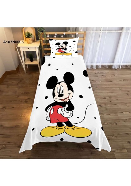 Mickey Mouse Çocuk ve Bebek Odası (Perde,yatak Örtüsü,halı,duvar Saati,yastık ve Kırlen Kılıfı) fiyatları