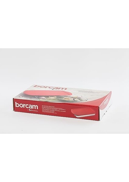 59006 Plastik Kapaklı Borcam Kırmızı